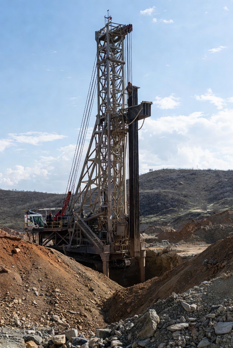 Mineral exploration site