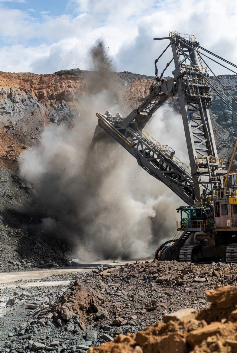 Mining field work